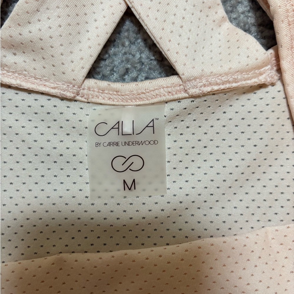 CALIA by Carrie Underwood Light Pink Strappy Tank Top - Picture 2 of 5